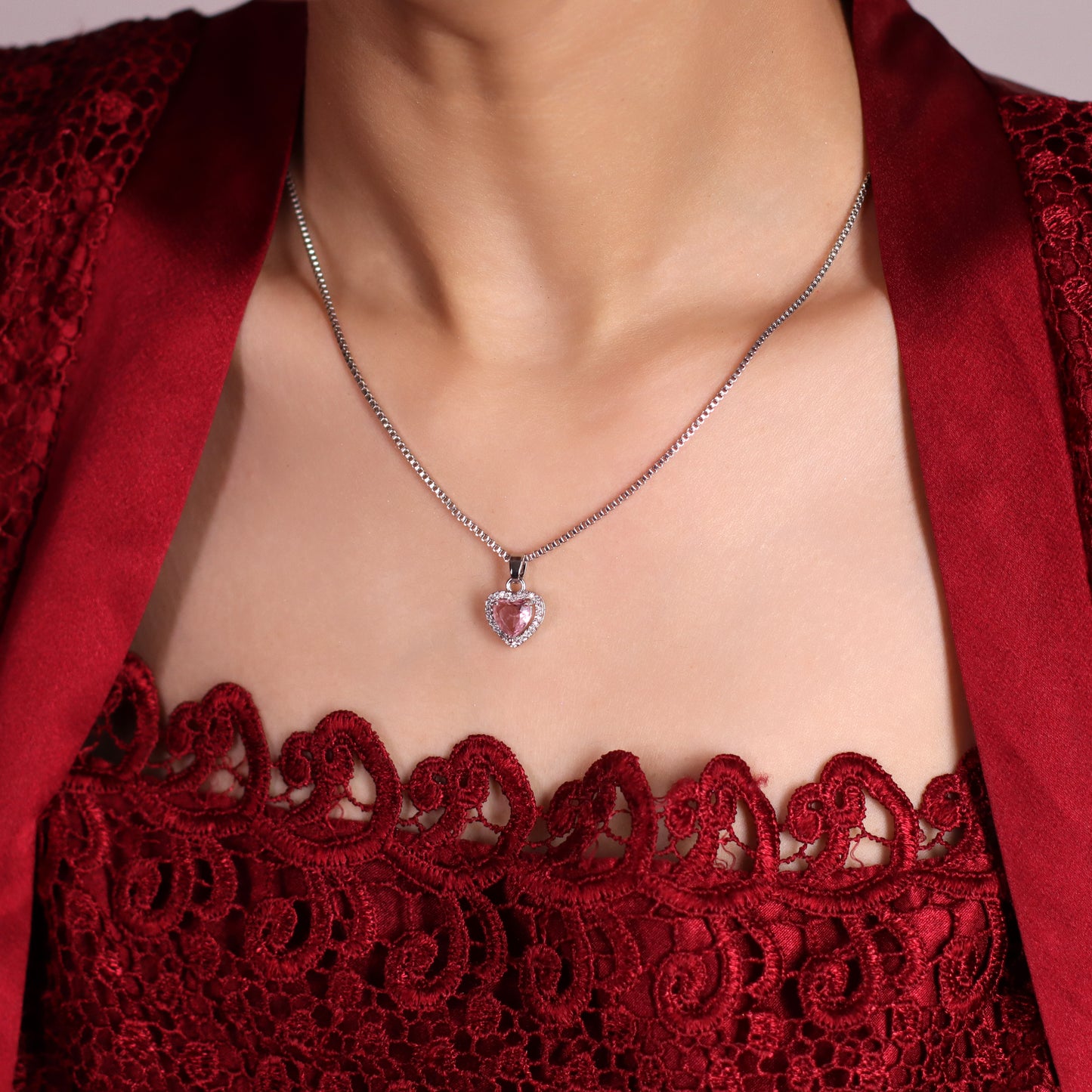 Purple Heart Pendant π