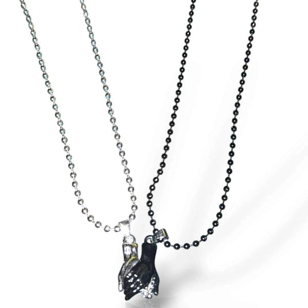 Hand-Holding Pendant for Couples