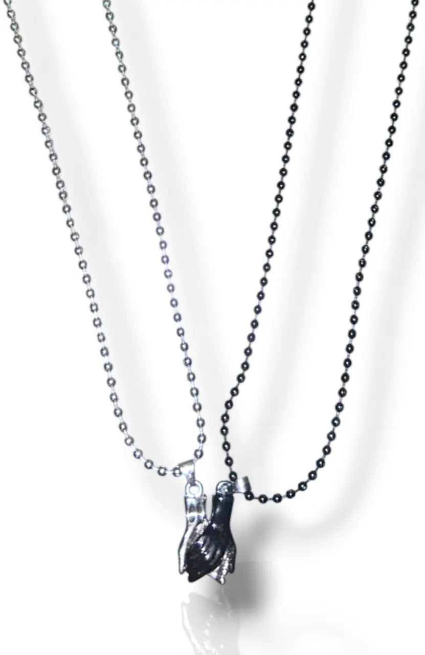 Hand-Holding Pendant for Couples