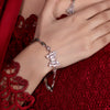 Delicate Silver Butterfly Bracelet - Elegant & Timeless Charm