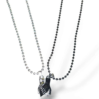 Hand-Holding Pendant for Couples