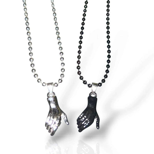 Hand-Holding Pendant for Couples