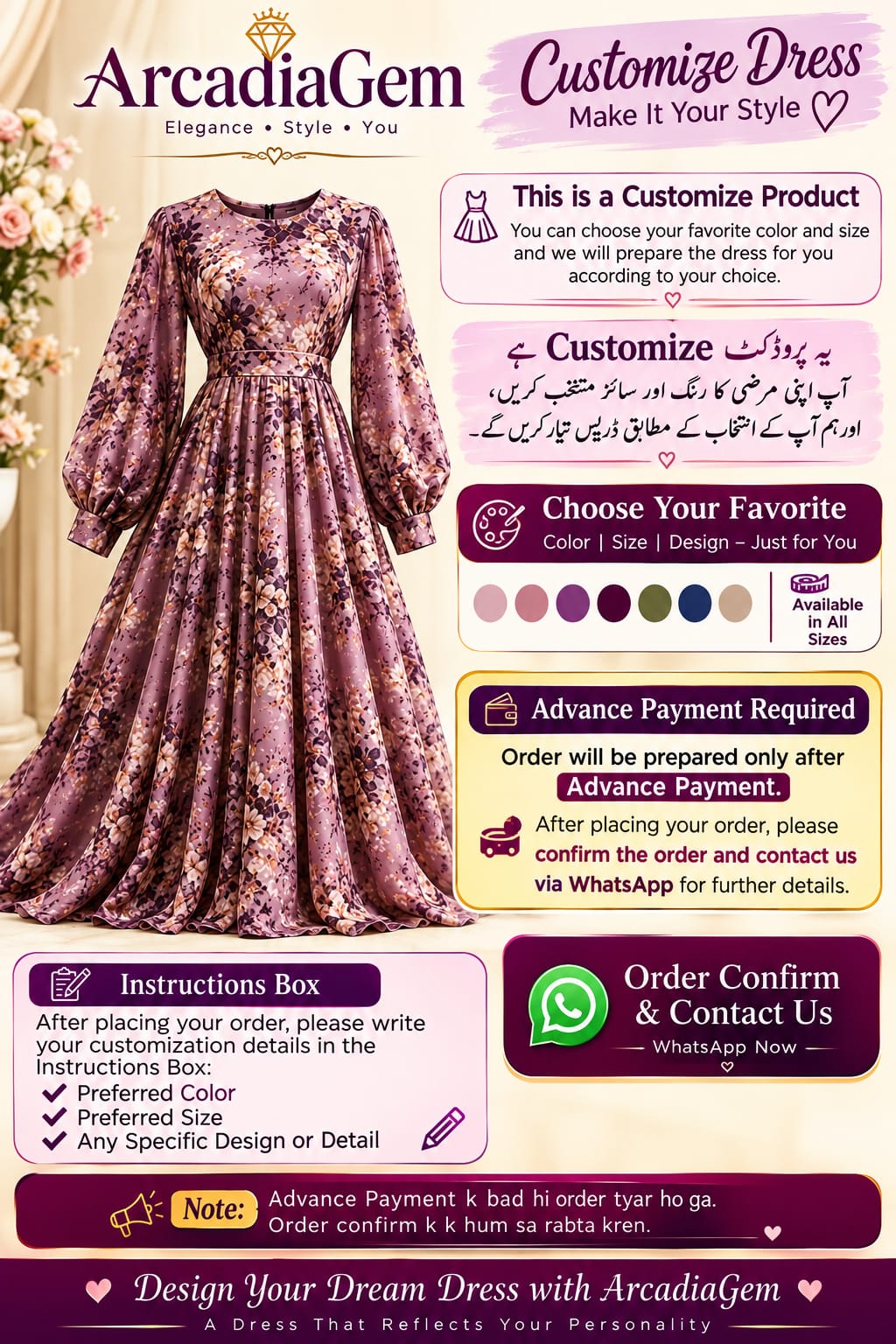 Customize Dress Breeze Vibe