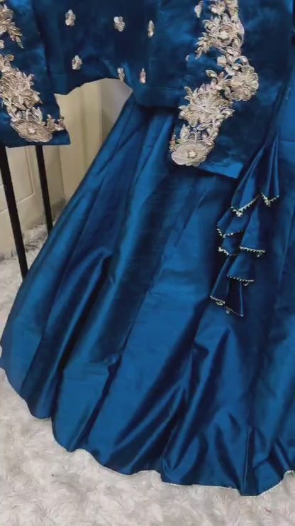 Rawsilk Lehnga Choli