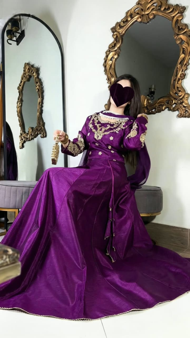 Rawsilk Lehnga Choli