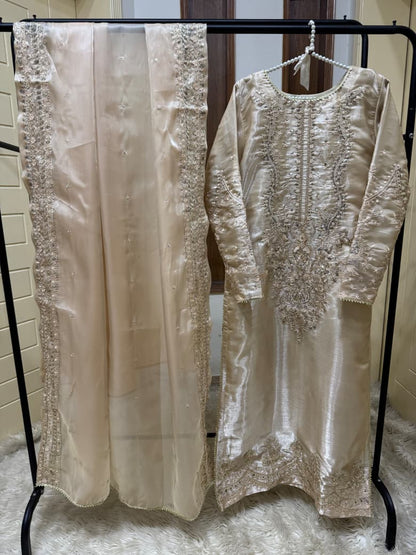Heavy Sequins tilla thread Embroidery