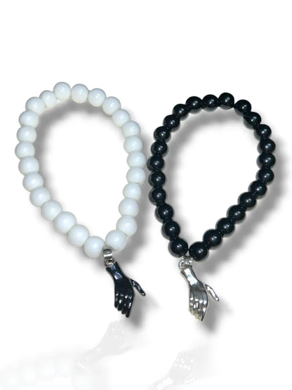 Forever Together Couple Bracelet – Hand-in-Hand Charm of Love