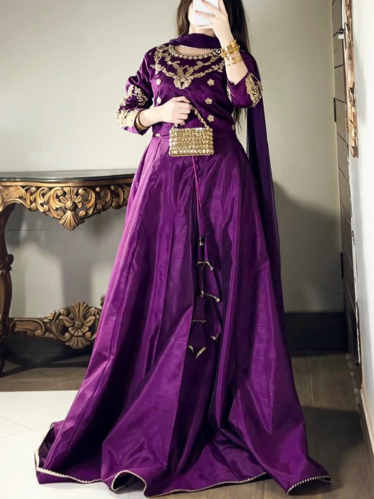 Rawsilk Lehnga Choli