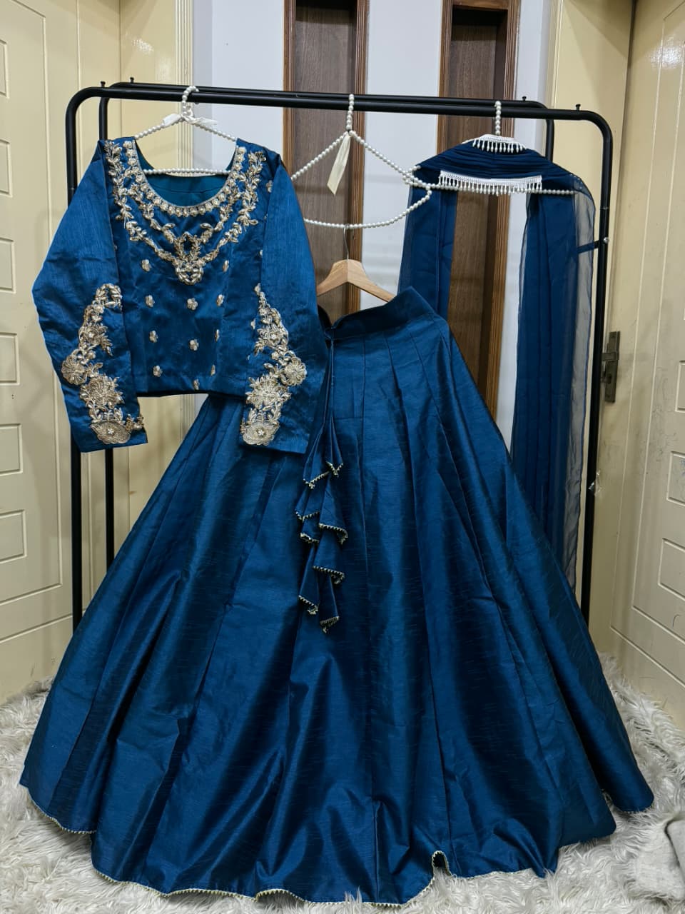 Rawsilk Lehnga Choli