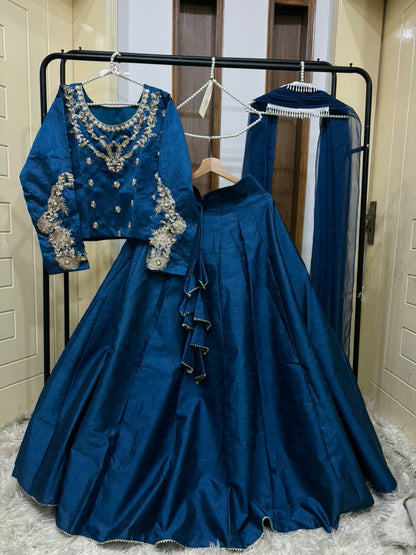Rawsilk Lehnga Choli