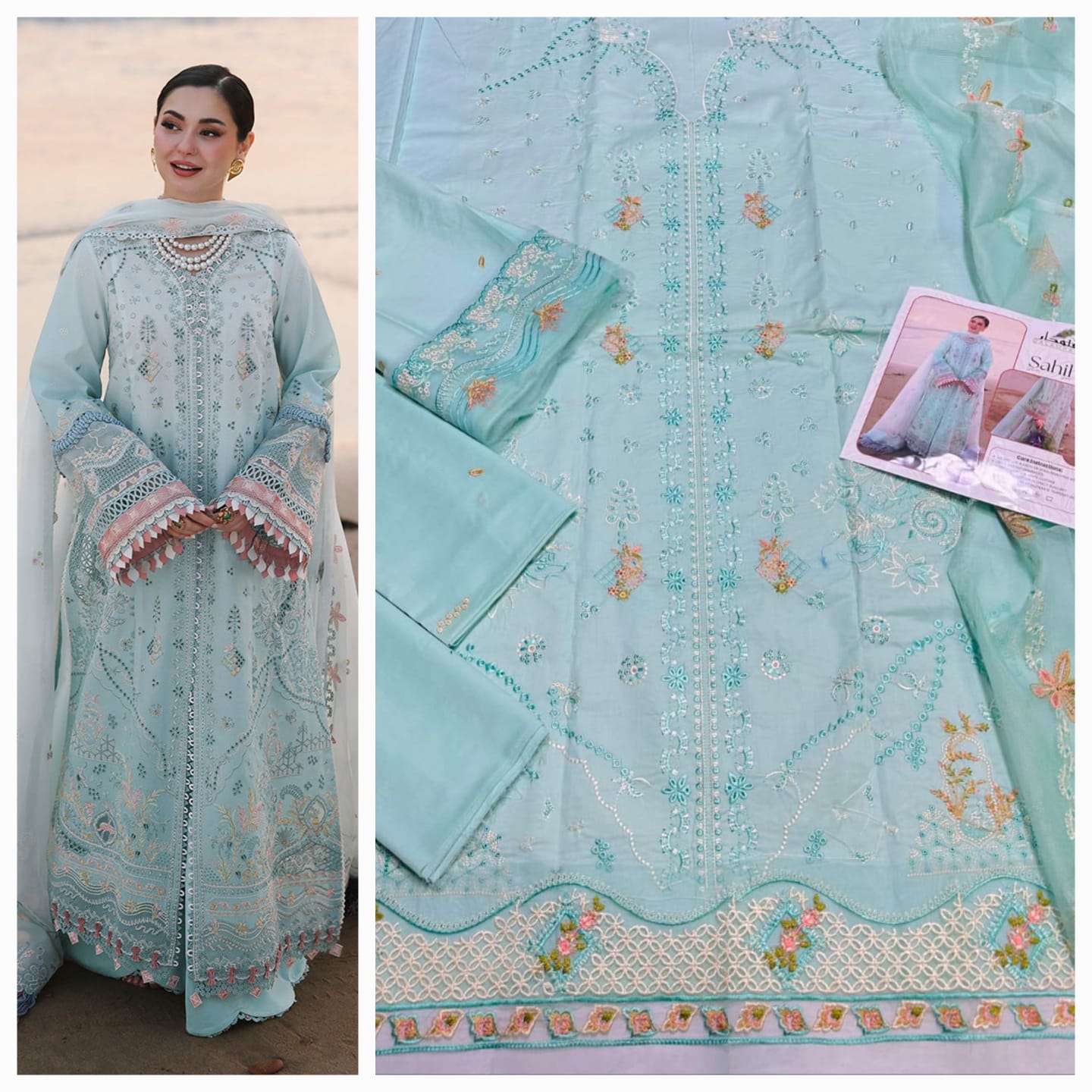 Mix Brand Lawn Suit