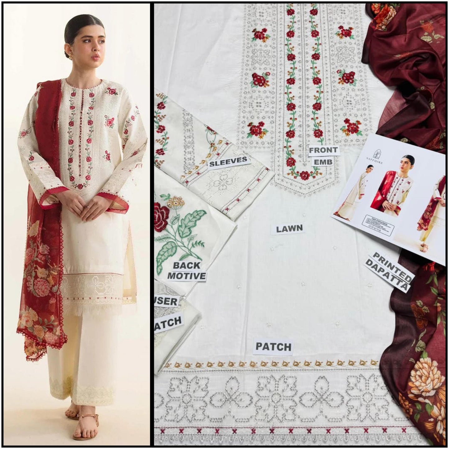 *ANAIZA MIX BRANDS (PREMIUM COTTON/LAWN)*