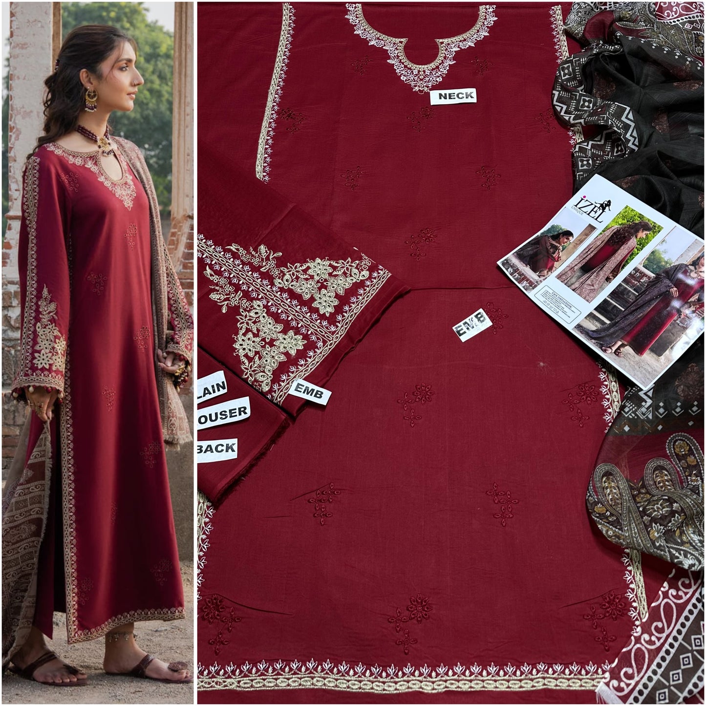 *ANAIZA MIX BRANDS (PREMIUM COTTON/LAWN)*
