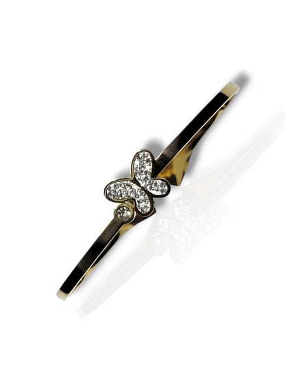 Golden Butterfly Bracelet - Elegant & Symbolic Charm