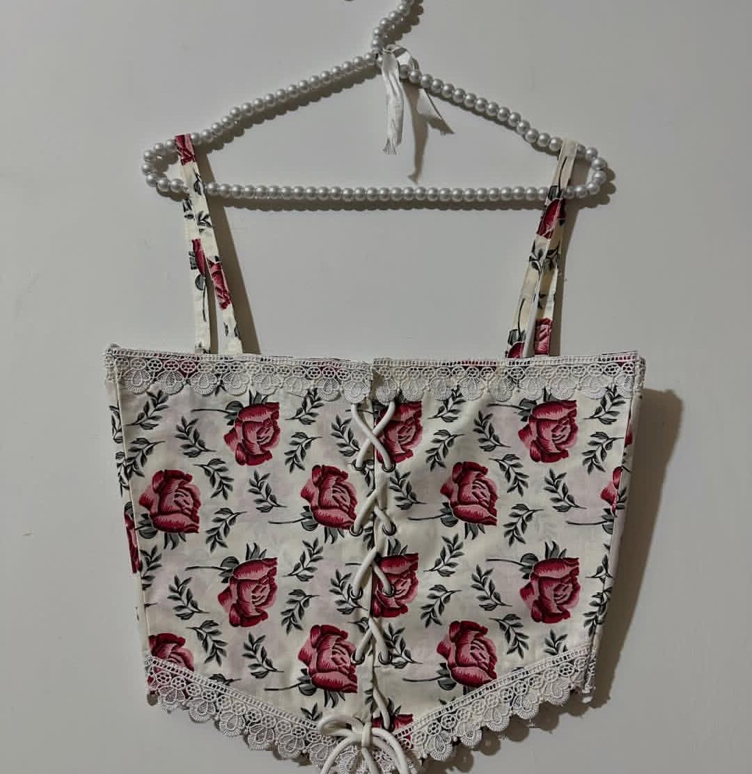 Midnight Bloom Corset Set New Arrival (Customization Available)