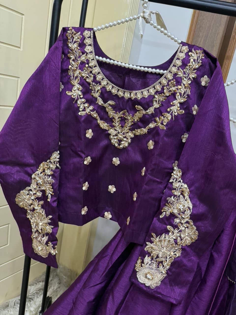 Rawsilk Lehnga Choli