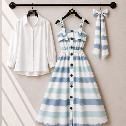 Somokey print Maxi with koti